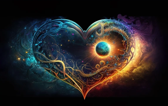 Cosmic heart